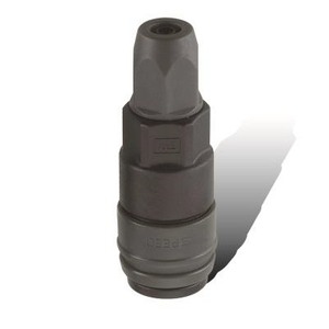 APlus GYP-AN30SPP ตัวเมียข้อต่ออากาศออกเร็ว6.5x10มมวัสดุท่อพียูพลาสติก PA66การรักษาพื้นผิวที่เรียบ - Product Image 1