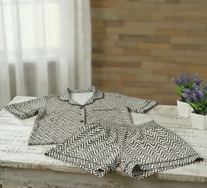 Conjunto de Pijama Informal para Mujer, Estampado Floral de Verano Indio, Hecho a Mano, de Algodón, Cuello en V, Manga Larga, Cierre de Botones, Transpirable y Suave - Product Image 5