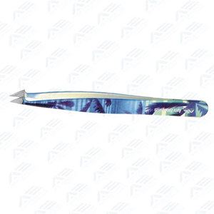 Pinzas Profesionales de Alta Calidad para Cejas, de Acero Inoxidable, con Punta Inclinada y Puntiaguda, para Cejas Encarnadas, Instrumentos de Belleza - Product Image 2