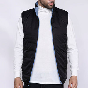 Chaleco Acolchado Transpirable de Alta Calidad con Logotipo Bordado, Bolsillos con Botones Hechos a Medida en Diferentes Colores, Ropa Urbana para Invierno - Product Image 3
