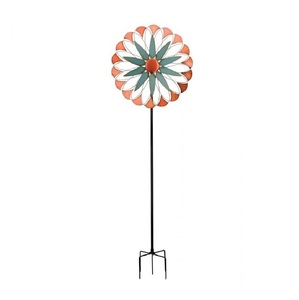 Tourniquet à vent en métal tendance, décoration extérieure avec piquet pour jardin et cour, taille et forme personnalisables - Product Image 5