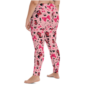 Sublimation Standard <b>Thickness</b> Elastic Waist Women's <b>Leggings</b> Tight Slim Fit Running Gym Ladies Tight Trouser <b>Legging</b> For Adults - Product Image 5