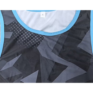 Custom Sublimation Spandex Polyester Wrestling <b>Singlet</b> with Automated Cutting Lightweight Compression Sportswear - Product Image 4