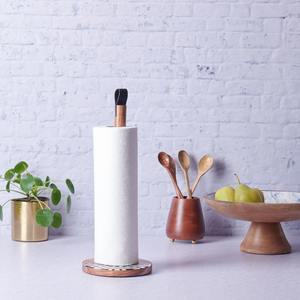 Porta Servilletas de Madera Moderno para Guardar Papel Tisú en la Mesa, Porta Servilletas de Madera Maciza para Mesa de Comedor, Organizador de Cocina - Product Image 5