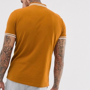 Camisa de Trabajo de Verano para Hombre, Elástica, Transpirable, de Secado Rápido, con Logotipo Personalizado Estampado en la Parte Delantera, Camiseta Polo de Manga Corta - Product Image 2