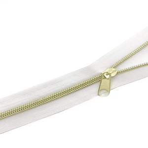 Factory Wholesale Price Nylon <b>Zipper</b> Long Chain Custom <b>Zippers</b> for Bags Shoes - Product Image 2