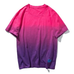 T-shirts manches courtes pour hommes et femmes, coloré, ample et doux pour adolescent, Hipster unisexe, tenue de loisirs assortie avec tout, nouveaux - Product Image 5