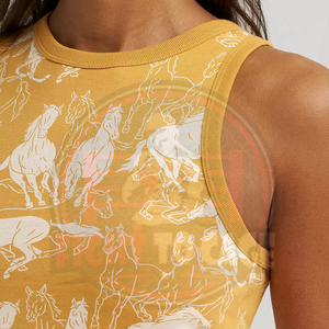 Camiseta Deportiva Casual para Mujer, con Logotipo Personalizado, Impresión por Sublimación, Precio al por Mayor, Nueva Llegada, Tejido Transpirable y Suave - Product Image 5