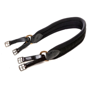 Sangle de selle anglaise personnalisée en acier léger, respirante, double élastique, à turbine, réutilisable pour grands animaux - Product Image 3