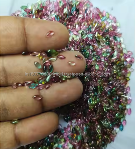 พลอยพลอยทัวร์มาลีนหลายแบบอัญมณีอัญมณีทรงหลังเบี้ย - Product Image 1