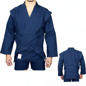 Breathable Best Selling Long Sleeve Sambo Suit Adults Comfortable Training Practice Wear Quick Dry Lightweight MMA Sambo Uniform - Product Image 4