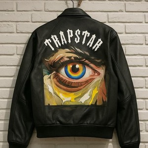 Veste bomber vintage personnalisée, style streetwear, veste d'aviateur, veste imperméable, veste hip hop, veste en cuir véritable de haute qualité pour hommes - Product Image 6