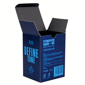 Caja de Embalaje de Productos de Cuidado Personal con Diseño Personalizado del Fabricante, con Relieve, Recubrimiento UV y Materiales Reciclados para Marcas de Cosméticos - Product Image 1