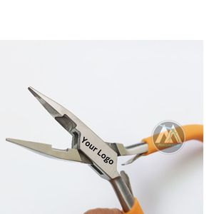Pince à bec en chaîne en acier inoxydable avec logo personnalisé avec pince coupante pour outils de fabrication de bijoux état neuf - Product Image 3