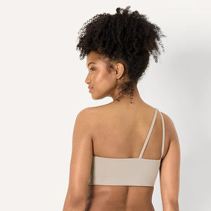 Top Deportivo Corto para Mujer, Sujetador Deportivo de Alto Impacto, Espalda Cruzada, Relleno Extraíble, Sin Costuras, Transpirable, Nailon y Elastano, para Yoga, Gimnasio, Fitness - Product Image 3