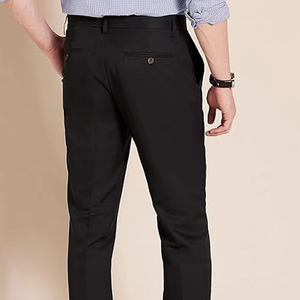 Jean slim japonais pour homme Ronpex, taille mi-haute, avec cordon de serrage, en toile respirante et écologique, personnalisable avec logo - Product Image 2