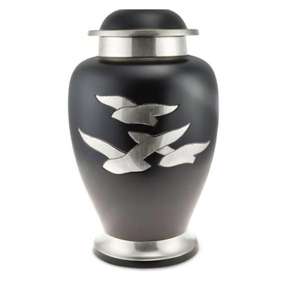 Urnes funéraires et urnes à cendres en métal de style américain, faites à la main, pour cendres commémoratives, urne adulte, dernières nouveautés en matière d'urnes funéraires, articles funéraires. - Product Image 3