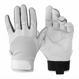 Guantes de Bateo de Béisbol Ambidiestros Personalizados de Cuero Cabretta con Cierre de Gancho y Bucle, Ecológicos, para Entrenamiento de Adultos - Product Image 5