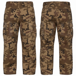 Whole Sale Cheap Price OEM Camouflage <b>Cargo</b> <b>Pants</b> <b>Men</b> Multi Pocket Casual Workwear Trousers Cotton Blend Outdoor Style <b>Pants</b> - Product Image 5