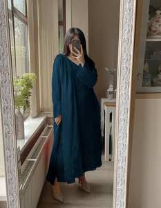 Robe Anarkali Salwar Kameez traditionnelle indienne et pakistanaise la plus vendue pour femmes adultes, style Bollywood, prête à porter - Product Image 3