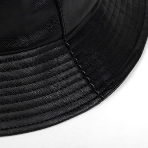 Wholesale Custom Logo Canvas Bucket <b>Hats</b> for Adults High Quality <b>Summer</b> Solid Casual Adjustable Unisex with Embroidery - Product Image 5