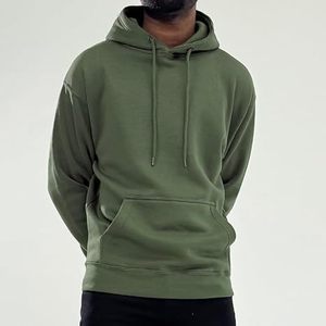 TOFEN SPORTS Sweat à capuche doublé en molleton 100 % coton pour homme, imperméable, séchage rapide, écologique, coupe-vent, hiver, tissu 300g - Product Image 6