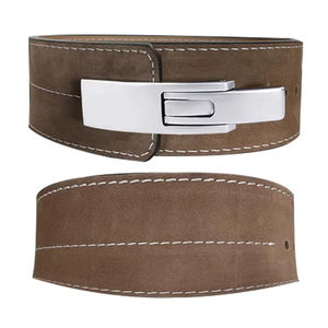 Cinturón de Cuero de Vaca para Levantamiento de Pesas, Marca YC, Resistente al Agua, con Hebilla Ajustable y Logotipo Personalizado al por Mayor, Tallas S, M, L, XL - Product Image 3