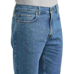 Shorts en jean décontractés personnalisables à taille mi-haute pour homme – Idéal pour l'été et les activités de plein air - Product Image 4