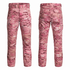 2026 New Design Straight Fitted <b>Camouflage</b> Uniform <b>Cargo</b> <b>Pants</b> Men Outdoor Utility Trousers Comfortable Multi Pocket Work <b>Pants</b> - Product Image 6