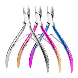 Coupe-cuticules en acier inoxydable pour ongles, 1 cm, coupe-peaux mortes de précision, ciseaux de manucure, soin des ongles, pédicure - Product Image 1