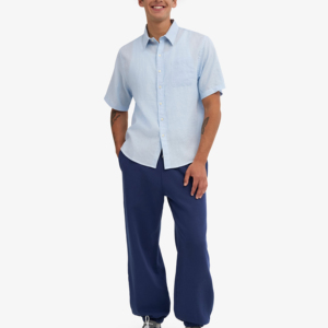 2026 High-Quality Custom-Made <b>Men's</b> Oversized Distressed Acid-Washed Wide-Leg Loose <b>Men's</b> Sports Pants - Product Image 4