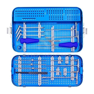 Kit chirurgical orthopédique pour plaques traumatiques et implants à petites vis canulées de 4,0 mm par Blush Surgical - Product Image 1