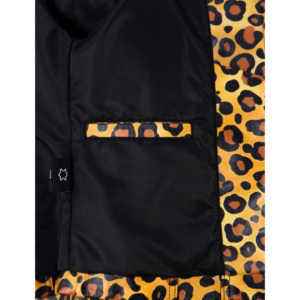 Chaqueta de Cuero Napa de Oveja Genuina con Estampado de Leopardo para Mujer, Cierres YKK, Chaqueta de Cuero Personalizada, Fabricante Mayorista de Marca Privada - Product Image 5