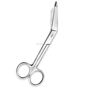 Tijeras para Vendajes Lister Premium, de Acero Inoxidable Quirúrgico Plateado, para Enfermeras y Trauma, Proveedor Mayorista OEM ODM - Product Image 1