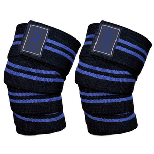 Rodilleras de compresión de alta resistencia con sistema de rebote para sentadillas de alto rendimiento, directamente del fabricante, personalización de marca, pedidos al por mayor - Product Image 4