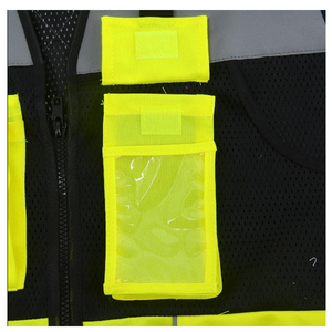 Chaleco de Seguridad Impermeable de Alta Visibilidad para Invierno, Chaleco de Seguridad para la Construcción con Logotipo Personalizado - Product Image 4