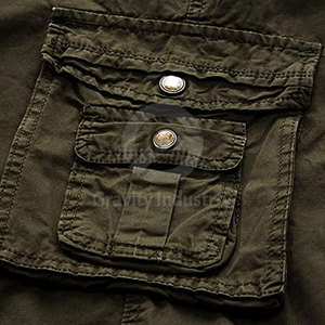 Pantalones Cortos Cargo para Hombre, Corte Holgado, Cintura Elástica, Alta Calidad, Transpirables, Secado Rápido, Cierre con Cordón, Venta al Por Mayor, Personalizables, Tallas Grandes - Product Image 5
