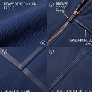 Combinaison pour homme MALUZA INDUSTRIES, imperméable, coupe-vent, respirante, isolée, à capuche, pour l'hiver, vêtements de neige pour l'extérieur - Product Image 6