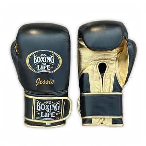Gants de boxe Premium Lace Up No Boxing No Life avec logo personnalisé, pour entraînement professionnel, sparring, salles de boxe et MMA. - Product Image 5
