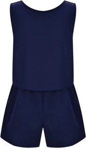 Conjunto de Dos Piezas para Mujer, Estilo Casual de Verano, Camisa y Pantalones Cortos, Tela Ligera y Transpirable, Atuendo Elegante para la Playa, Corte Holgado - Product Image 5