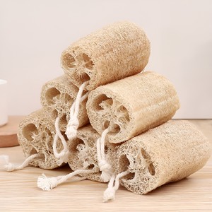 Éponges et gommages de douche en gros : Loofahs biocompostables pour gommages corporels, éponges naturelles Loofa Scub - Product Image 4