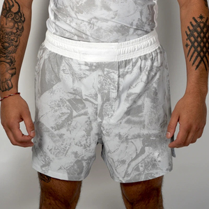 Pantalones Cortos Deportivos STAR SPEED para Hombre, de Secado Rápido, Transpirables, Ecológicos, Impermeables, de Lona, con Estampado por Transferencia de Calor, Cintura Elástica, 100% - Product Image 1