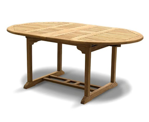 Minimalist Waterproof Stackable <b>Wood</b> <b>Dining</b> <b>Table</b> Set <b>Extendable</b> Outdoor Furniture - Product Image 3