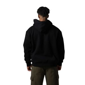 Sweat-shirt à capuche Varsity noir pour homme, en molleton épais, à manches longues, décontracté, athlétique, streetwear, pour la gym et l'entraînement - Product Image 6