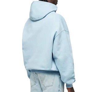 Sudadera con Capucha Personalizada con Pedrería, 100% Algodón, Unisex, Sólida, de Invierno, Holgada, con Bolsillos, Transpirable, 550 Gramos, Gruesa - Product Image 3