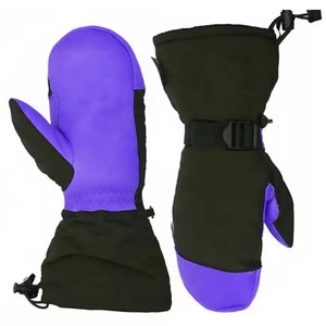 High-Durable Men's Winter Ski <b>Gloves</b> Waterproof and Windproof Durable Leather Best Quality <b>Warm</b> and Cheap - Product Image 1