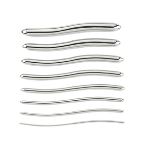 ชุดเครื่องมือขยายช่องคลอดเฮการ์แบบสแตนเลสสั่งทำพิเศษ ปลายสองด้าน สำหรับการผ่าตัดทางนรีเวช พร้อมกล่องเก็บป้องกัน - Product Image 4