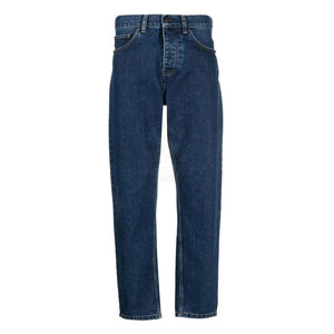 Jean décontracté droit pour homme, fabriqué au Pakistan, léger, écologique, respirant, séchage rapide, tissu non extensible, style streetwear - Product Image 1