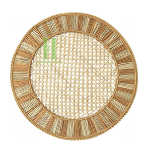 Set de table en corde de papier de qualité supérieure pour une décoration élégante de table florale, idéal pour les mariages, les événements et la décoration intérieure. Fabriqué au Vietnam. - Product Image 1