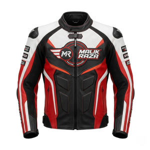 เสื้อแจ็คเก็ตหนังแท้สำหรับขี่มอเตอร์ไซค์แบบทัวร์ริ่ง – งานแฮนด์เมดออกแบบตามสั่ง - Product Image 2